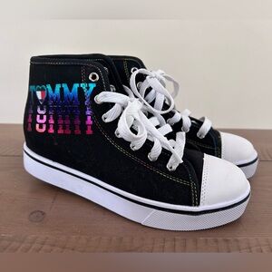 Heelys Tommy Hilfiger High Top Lace Up Roller Skate Shoes, Size 4 (youth), 5 (W)